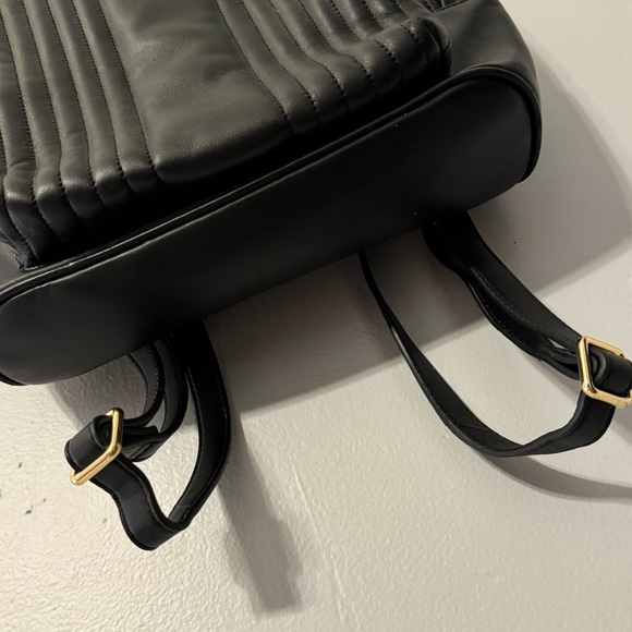 Mark & Graham | Quilted Leather Backpack - Picture 2 of 13